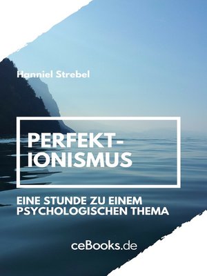 cover image of Perfektionismus